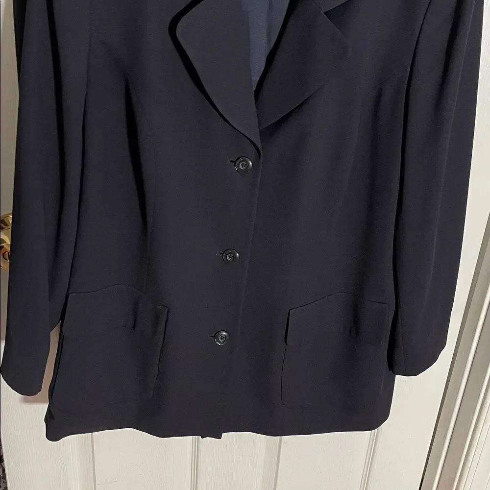 Valarie Steven’s ll Classic 2pc Navy Blue Skirt Suit